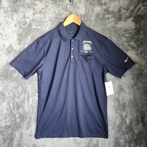 Polo Shirt Nike Performance Medium Bulldogs Logo Centennial Golf Shirt SS NEW